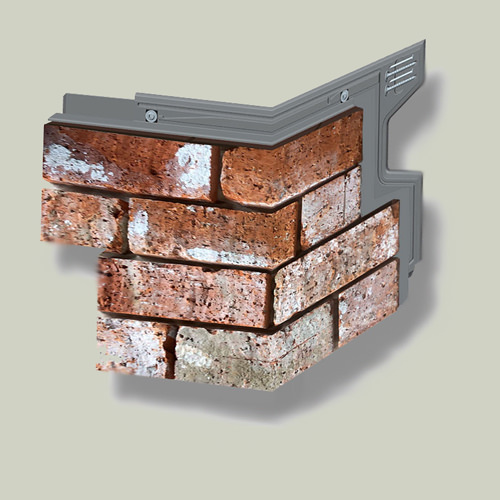 CLICKBRICK decorative 40mm faux wall corners