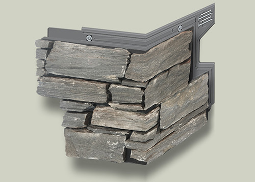 CLICKBRICK decorative 40mm faux wall corners